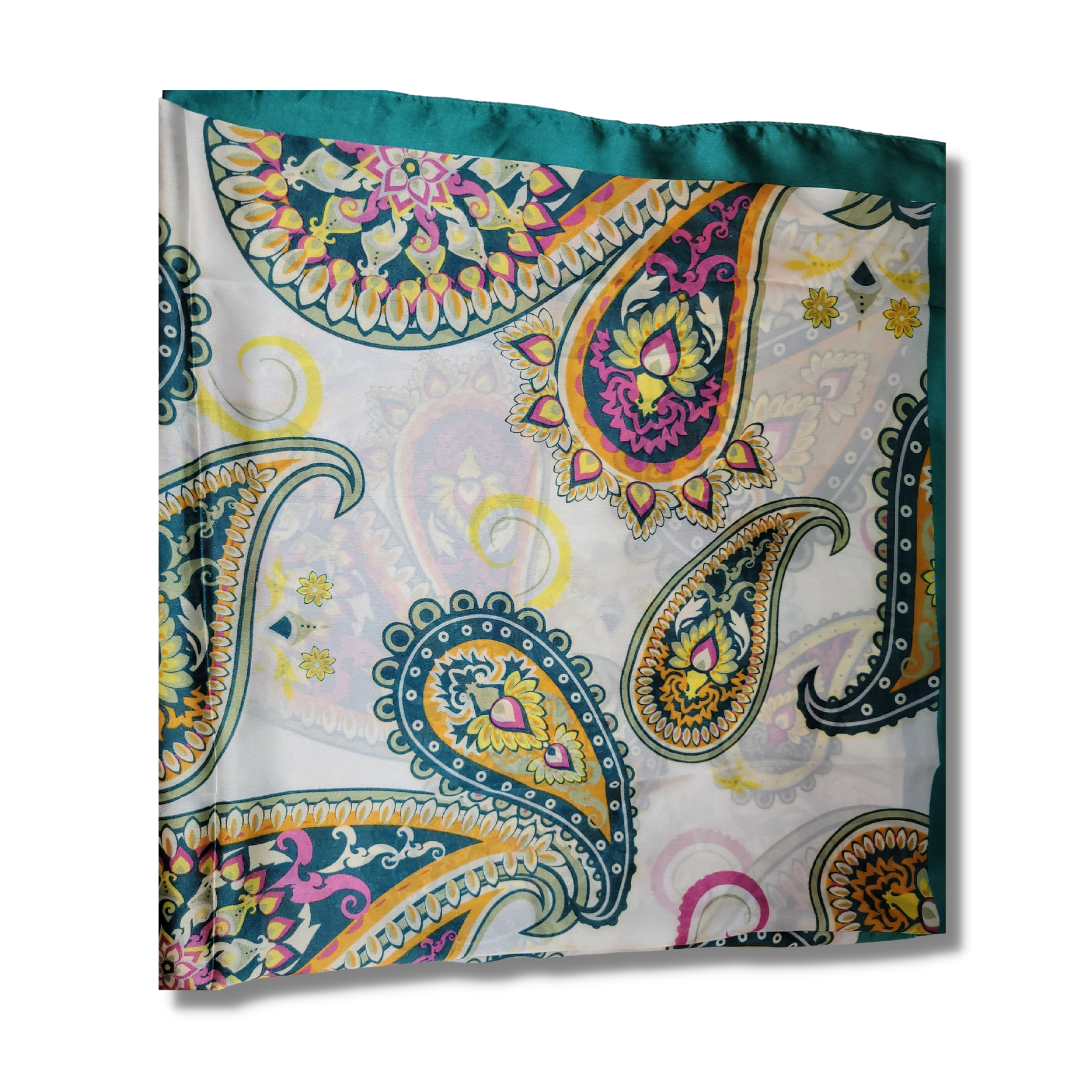 Silk Paisley Scarf