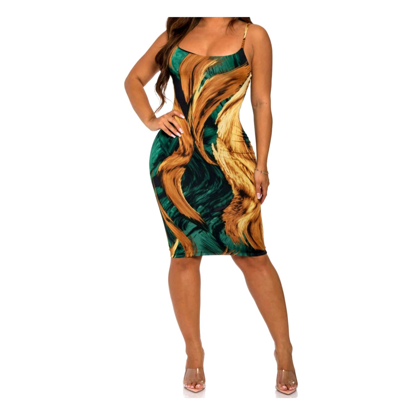 Take Me to Milan Midi Dress