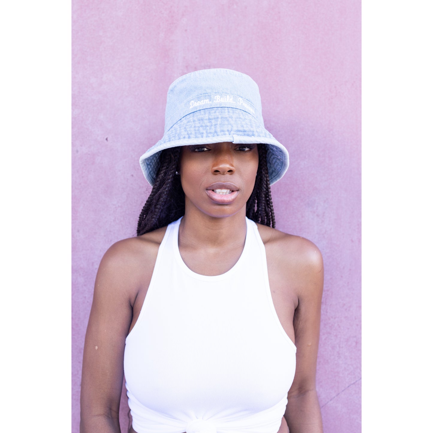 Denim Bucket Hat