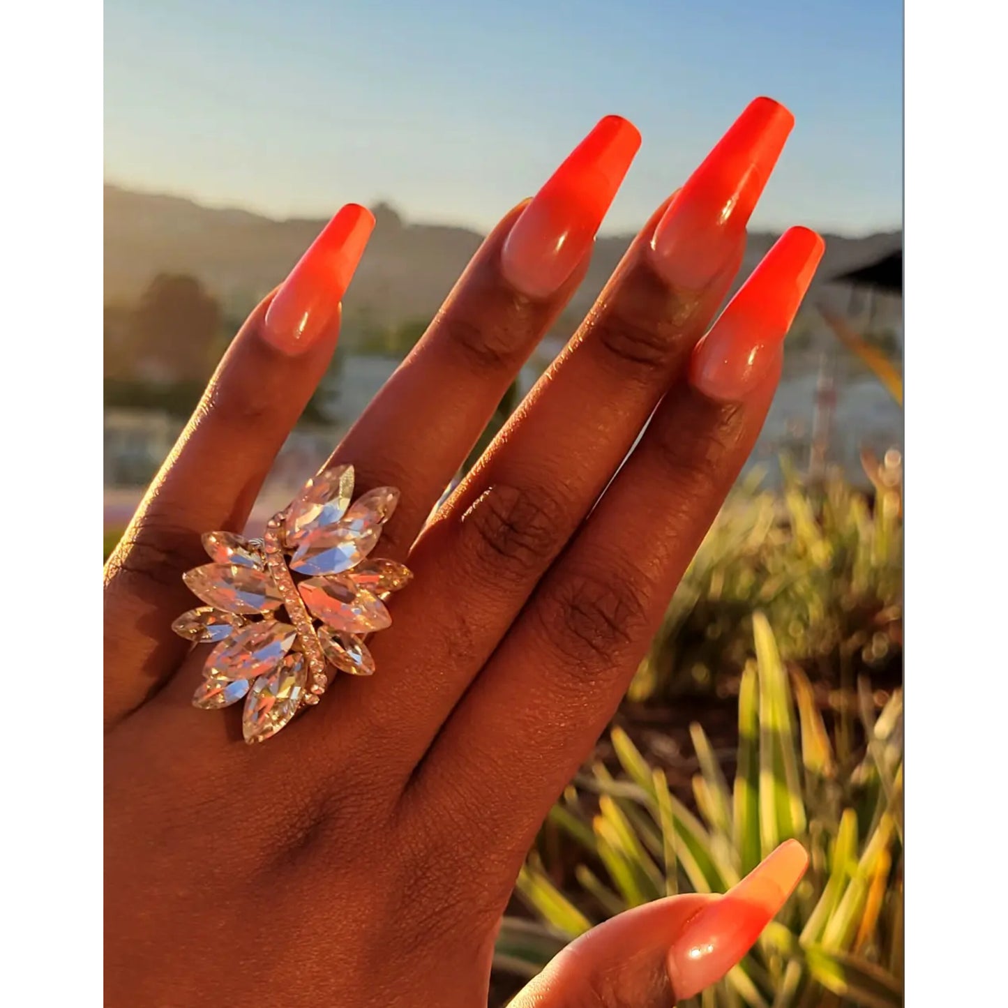 Floral Statement Ring