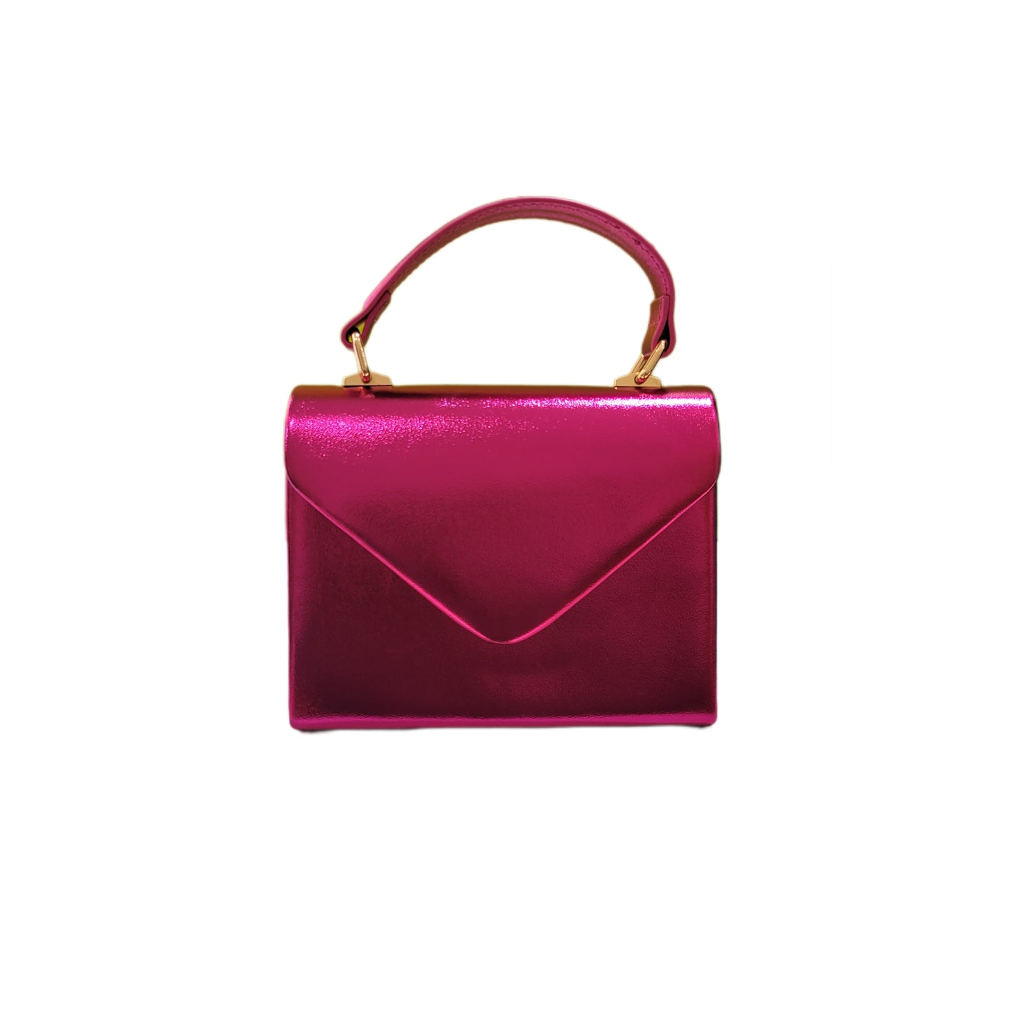 Chic in LA Metallic Satin Handbag