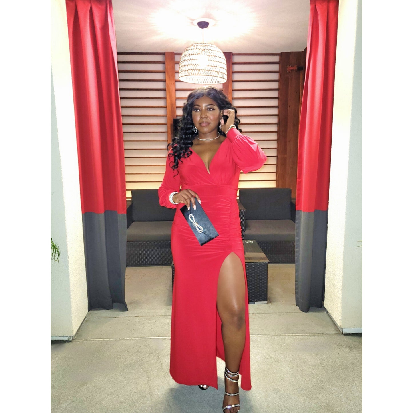 Class with Pizazz Maxi Dress