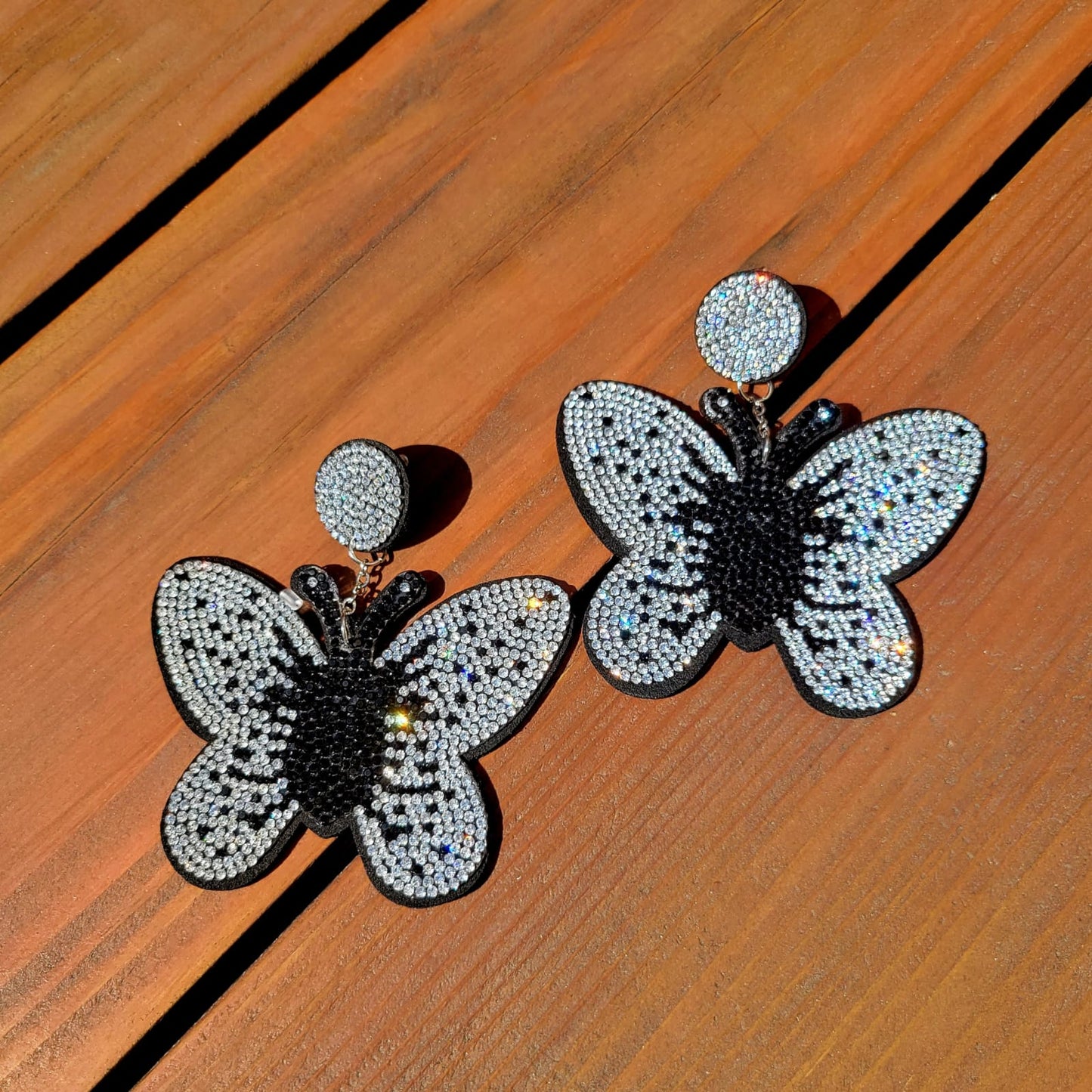 Butterfly Bling Earrings