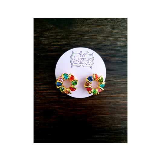 *Clip-On* Rainbow Dreams Earrings