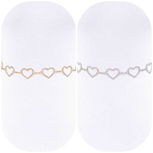 Heart Link Chain Belt