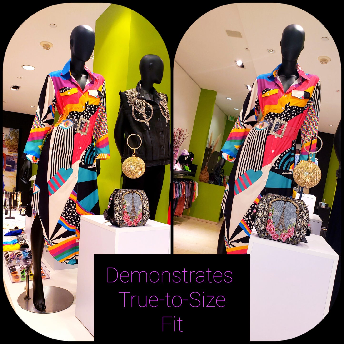 Artsy Faces Tunic/Dress