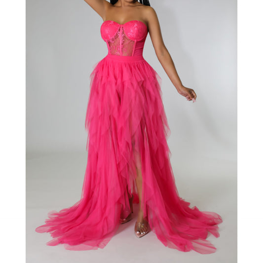 Head Turner Tulle Dress