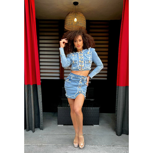 (RESTOCKED) Date on Sunset Skirt Set