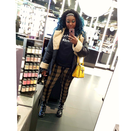 Faux Fur & Leather Jacket