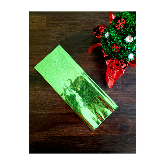 Holographic Tissue Paper - Green