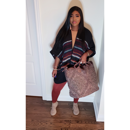 UC Luxe: Beaded Elegance Weekender Tote (2 Options)