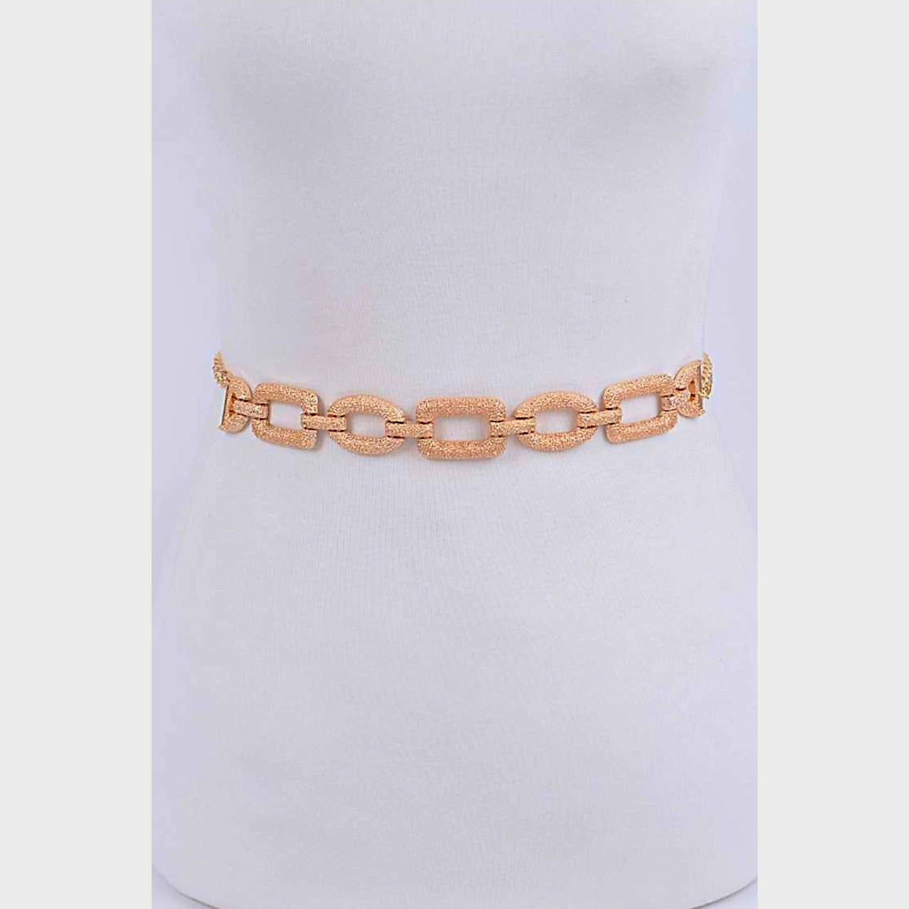 Textured Chain Belt