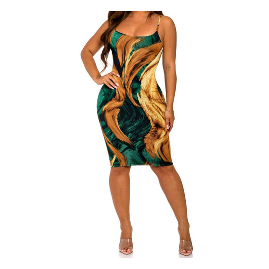 Take Me to Milan Midi Dress