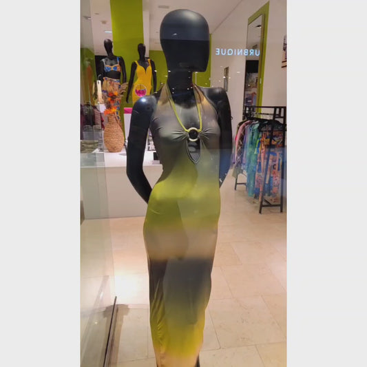 Fall in Santa Monica Maxi Dress