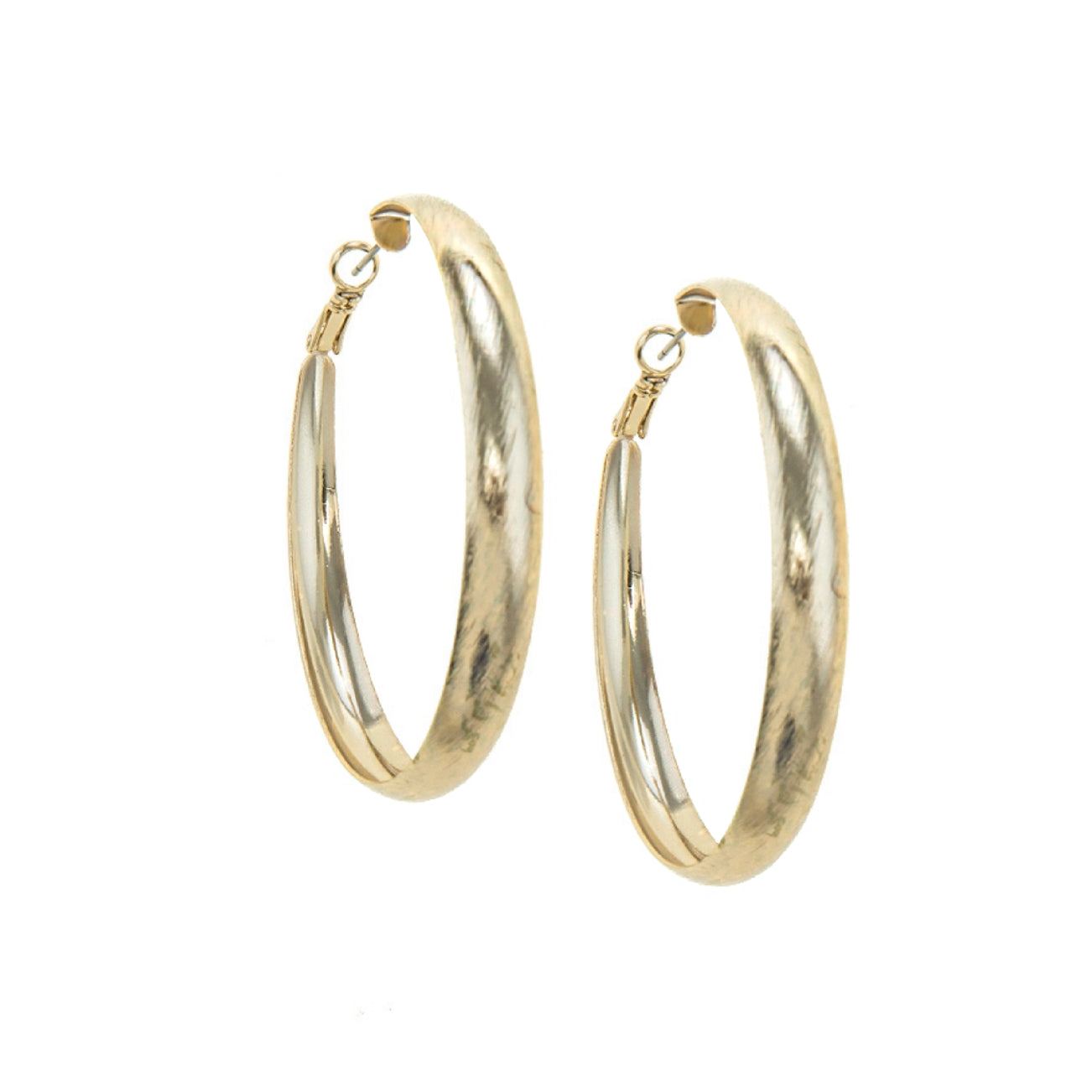 90's Style Hoops (Gold)