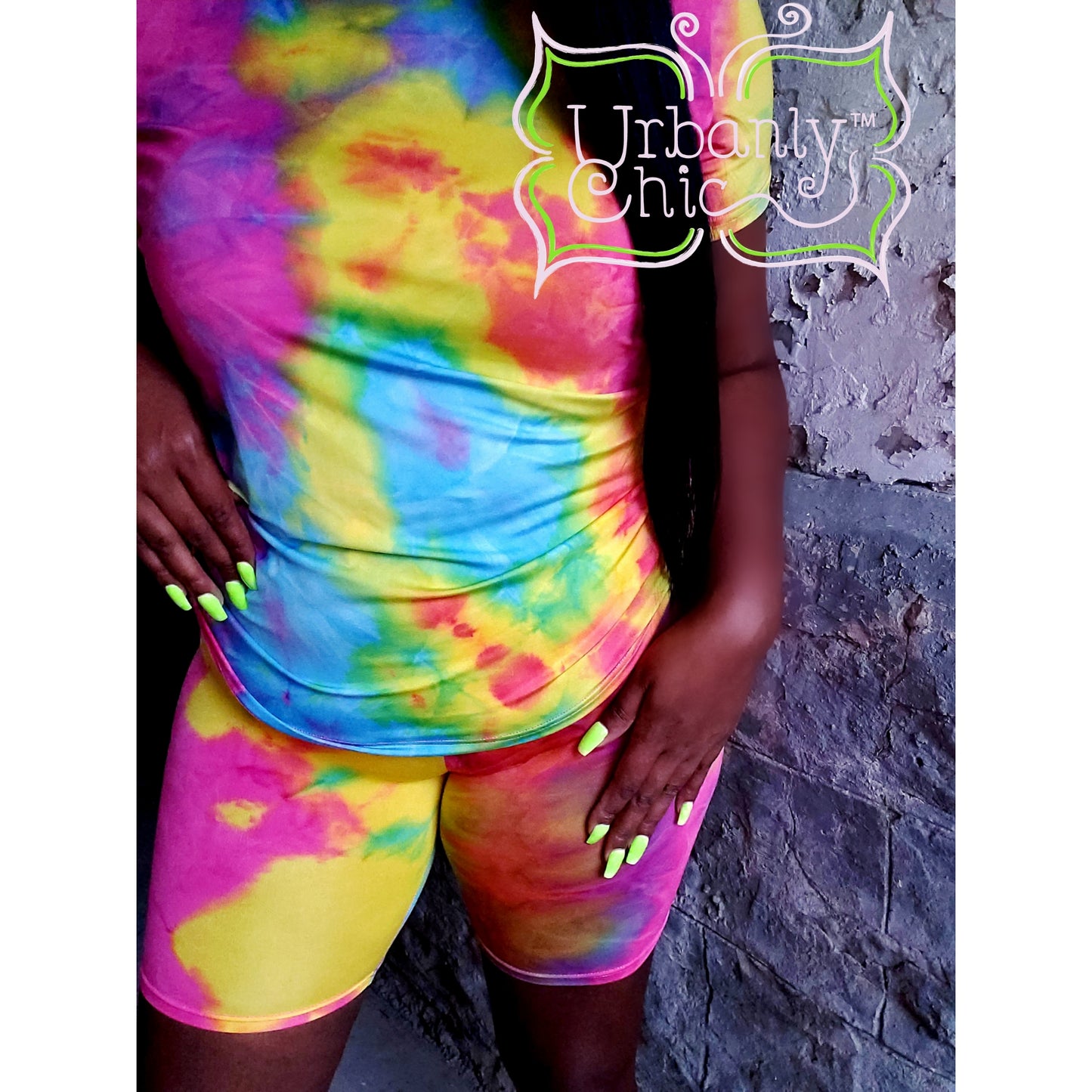 Stacey Tie Dye Set (Sizes Small - 3X)