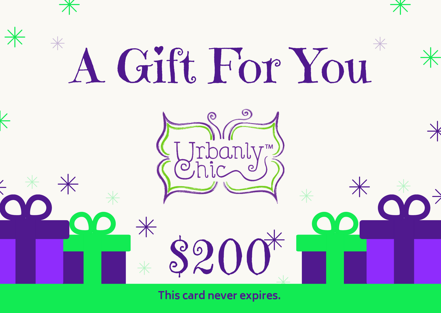 Urbanly Chic Gift Card