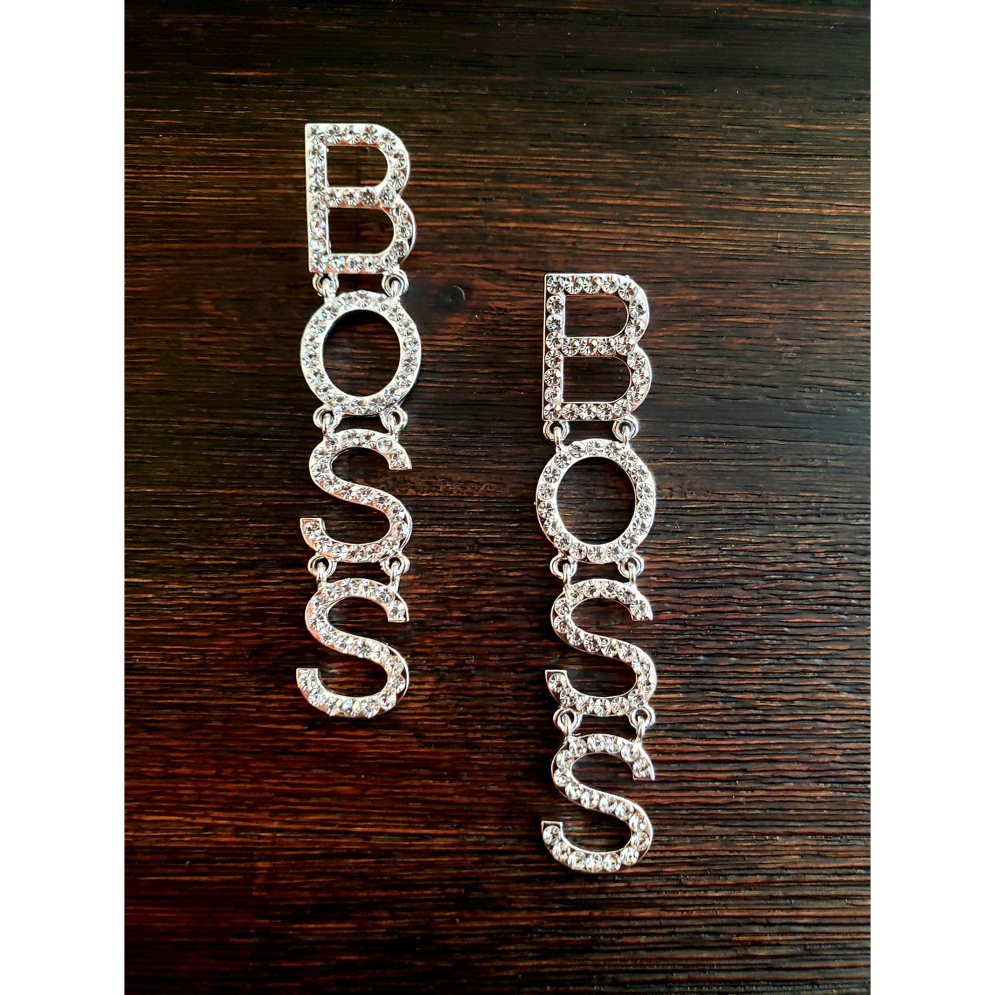 Like a BOSS Drop Earrings (2 Options)