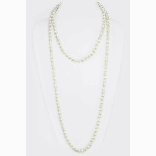 Sophisticated Convertible Pearl Necklace (2 Options)