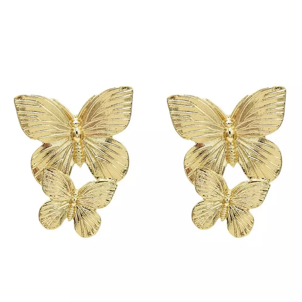 Butterfly Statement Earrings (2 Options)