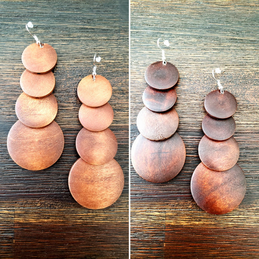 Disc Drop Earrings (NEW)