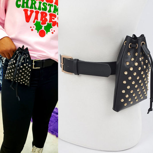 Studded Belt Bag