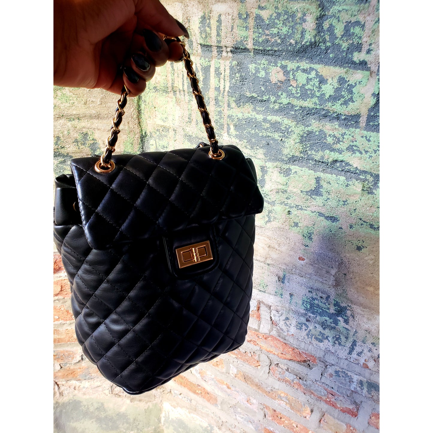 Soho Quilted Backpack