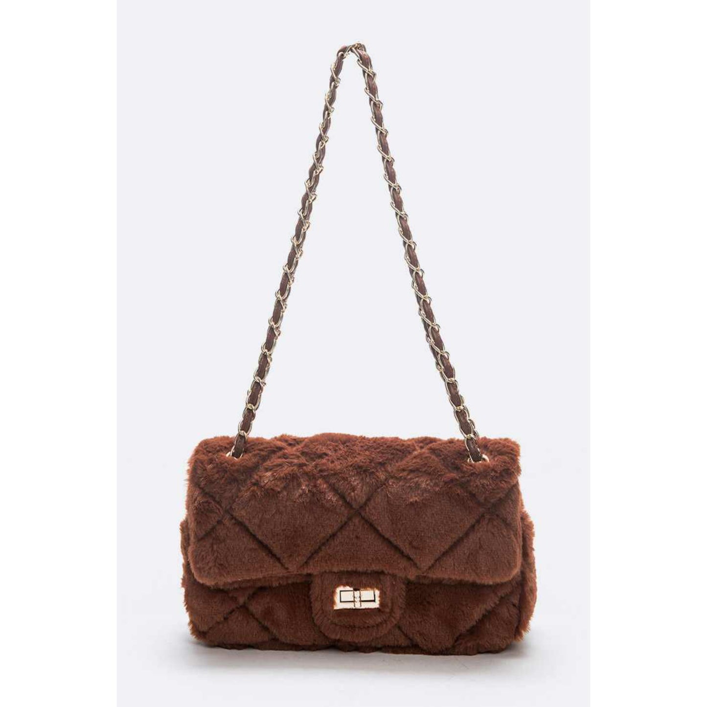 Vail Faux Fur Handbag