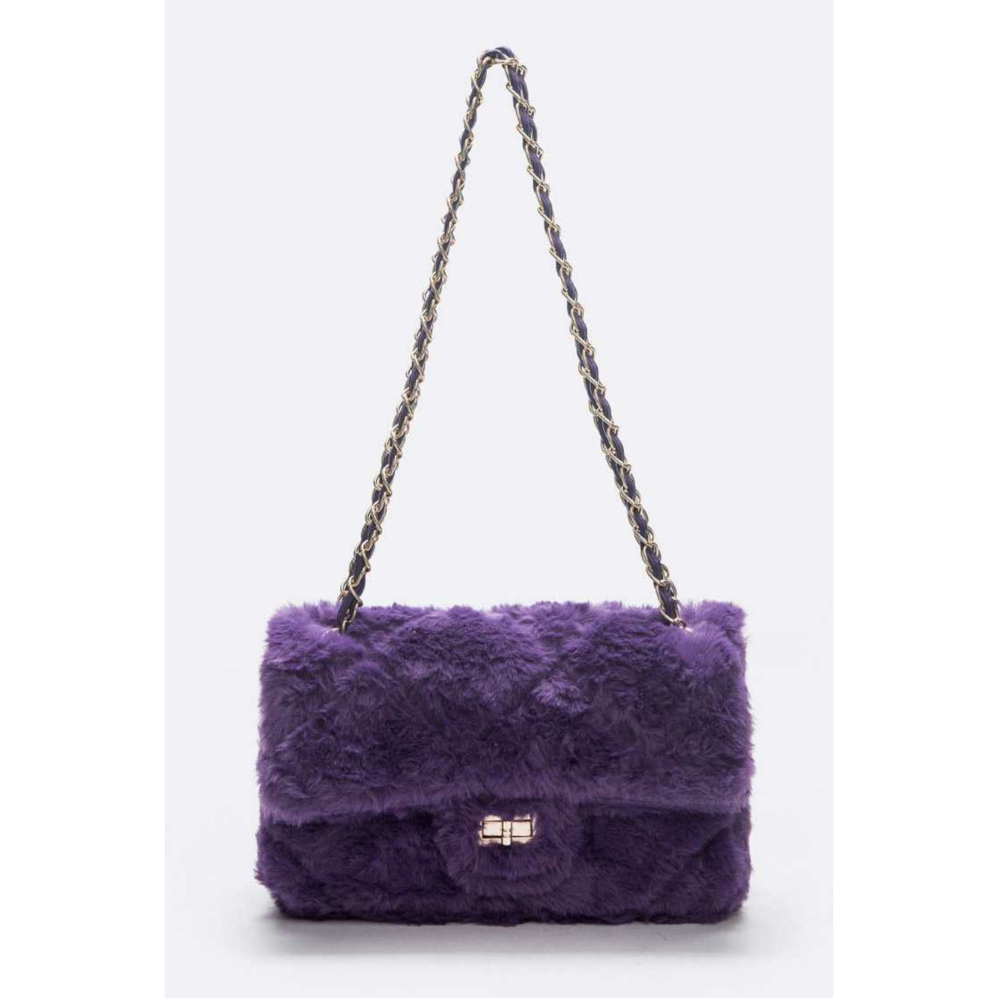 Vail Faux Fur Handbag