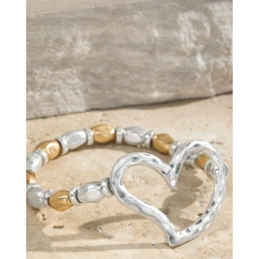 Heart Stretch Bracelet