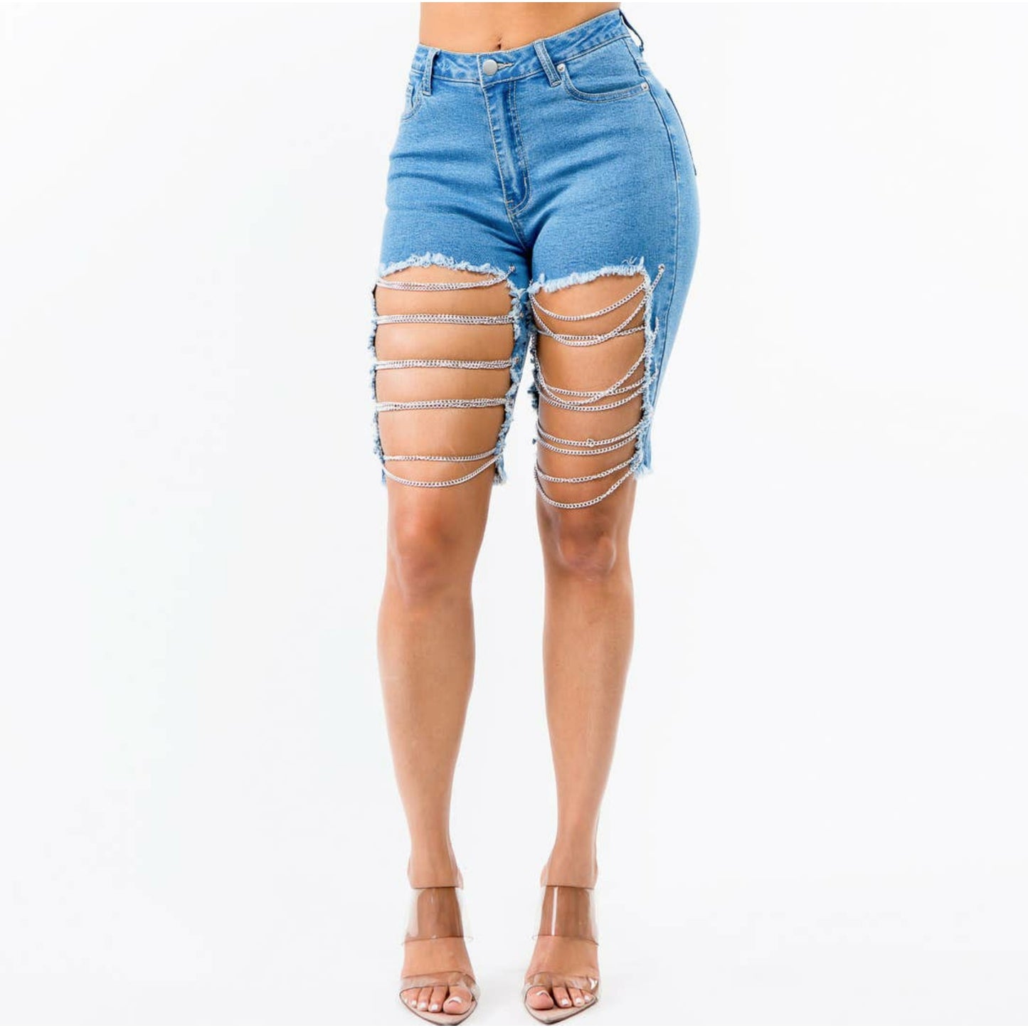 Chained Up Shorts (Small - 3X)