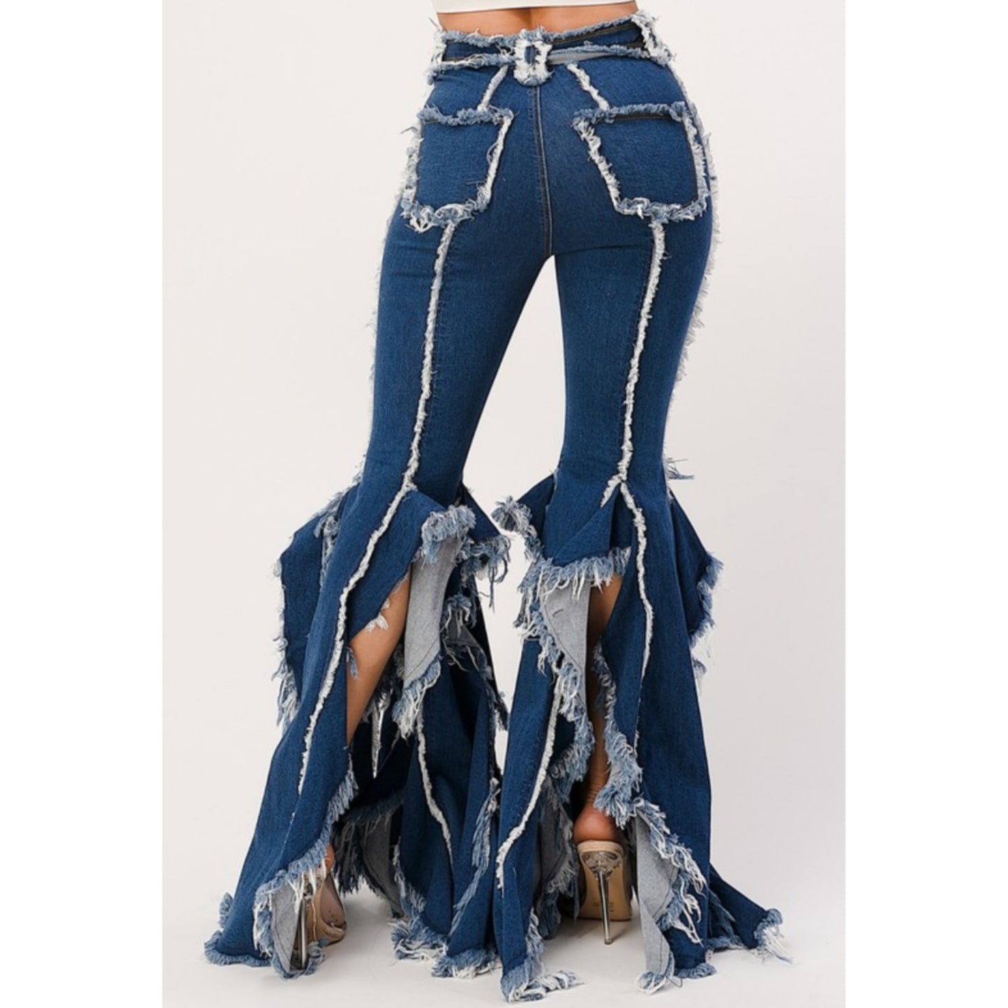 (RESTOCKED) UC Luxe: Butterfly Luxe Jeans (Small - XL) - (3 Options)