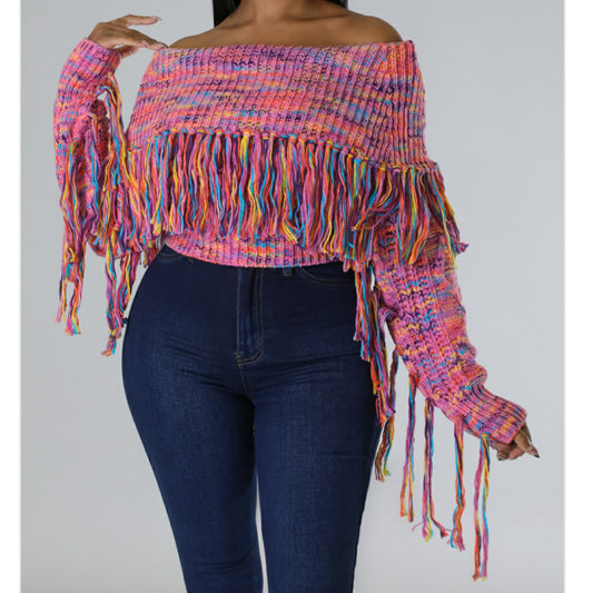 Fringe Sway Sweater