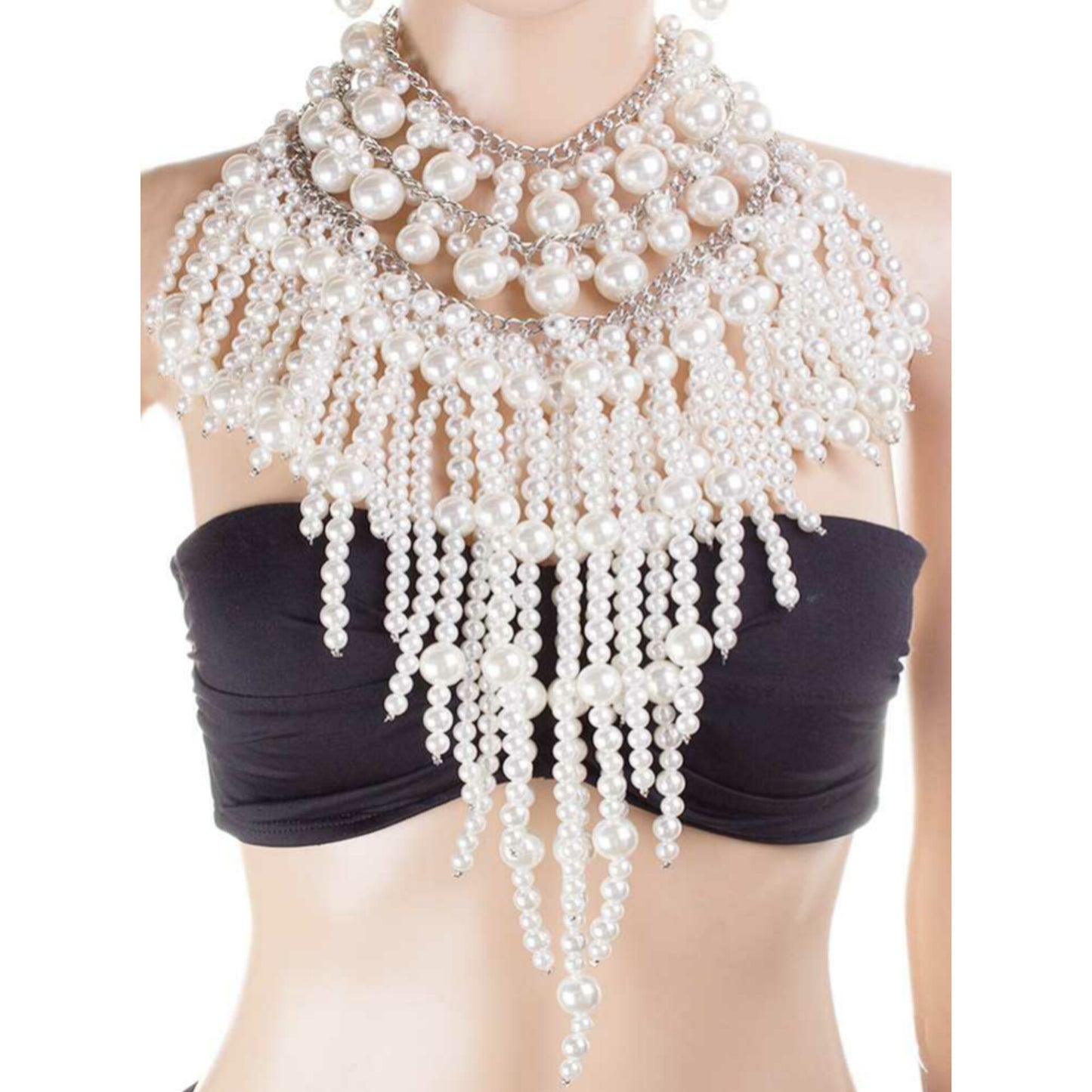 Showstopper Pearl Statement Necklace