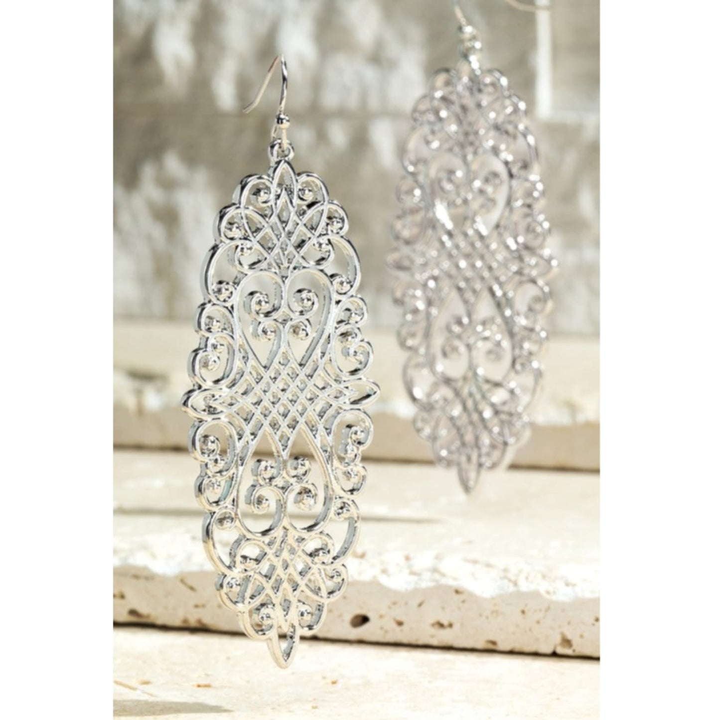 Elegant Stencil Earrings