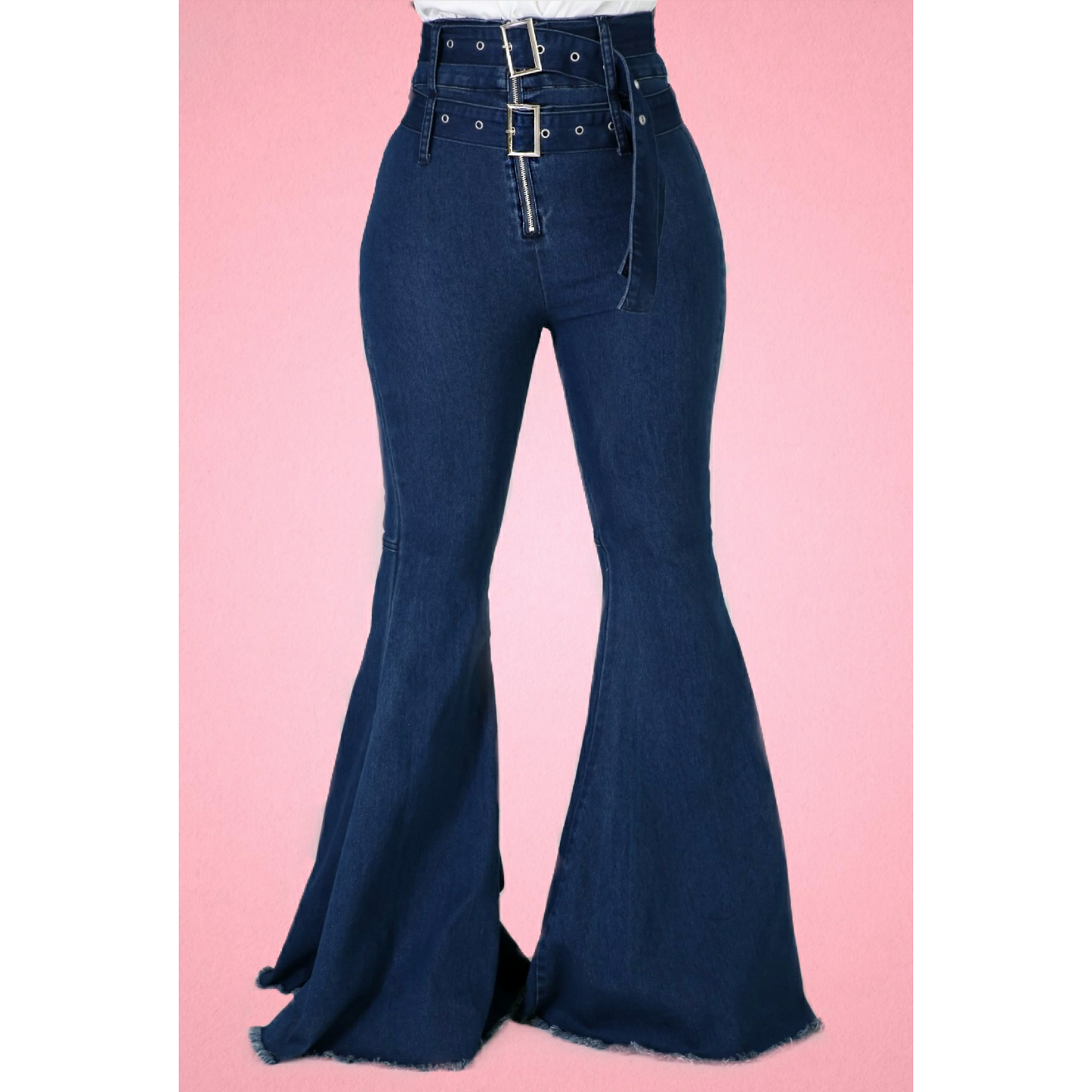 Deidre High-Waisted Flared Jeans