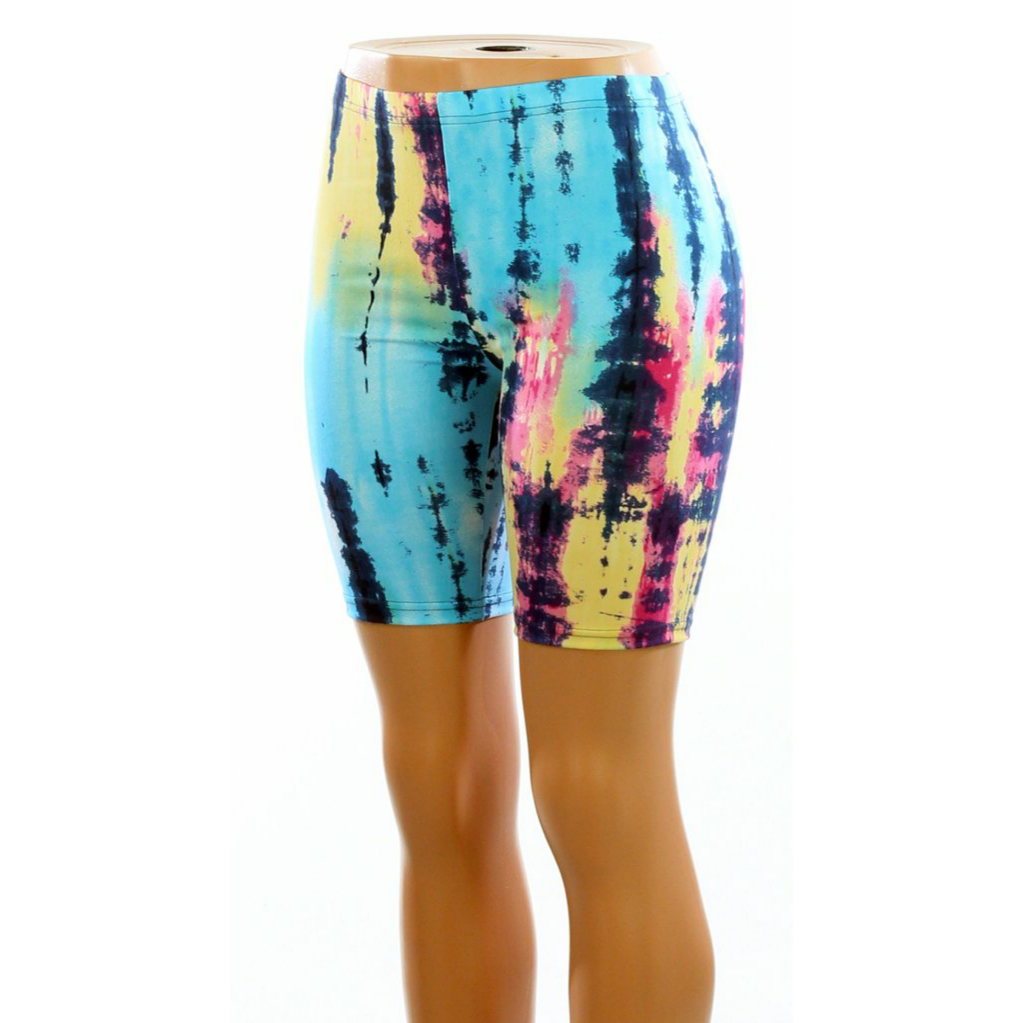 *PREORDER* Tie Dye Biker Shorts (5 Options Available)
