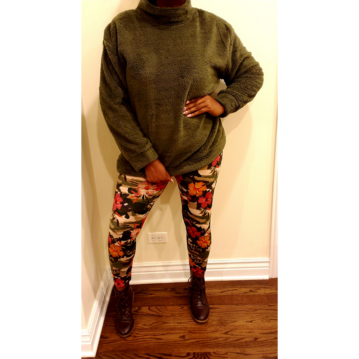 Camo Floral Leggings *NEW*