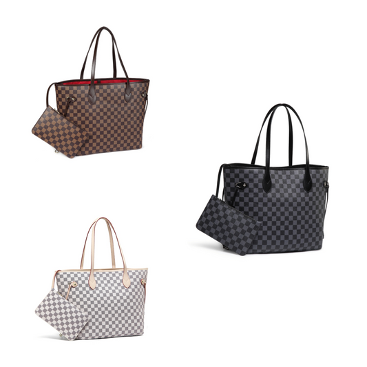 Checkered Tote Bag *New* (3 Options)