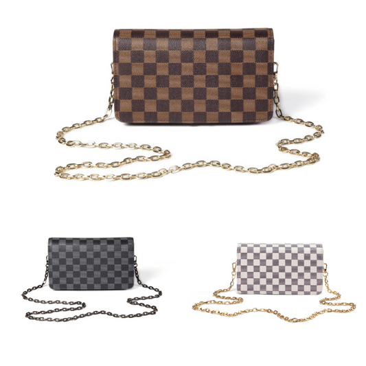 Checkered Crossbody Bag *New* (3 Options)