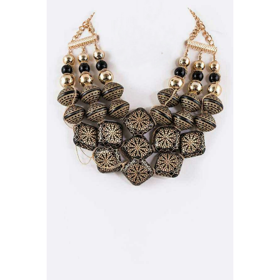 Indian Flair Statement Necklace
