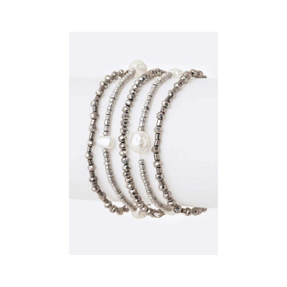 Pearls & Beads Bracelet Set