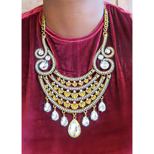Iconic Crystal Statement Necklace