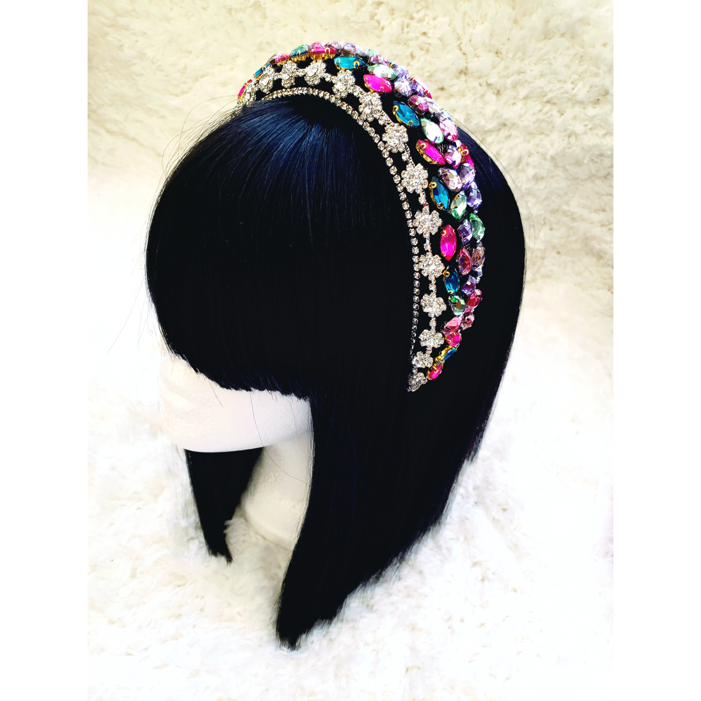 (RESTOCKED) - Retro Bejeweled Headband