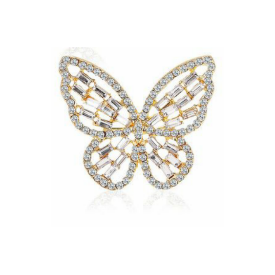 Butterfly Crystal Ring (2 Options)
