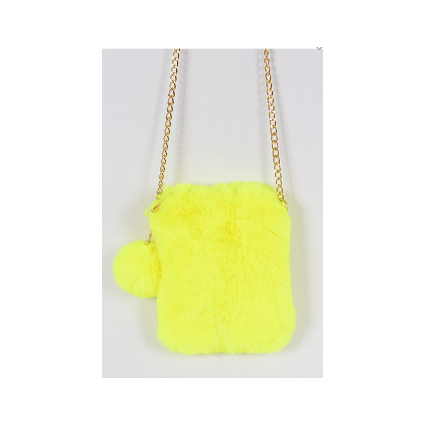 Faux Fur Pom Pom Crossbody (5 Options)