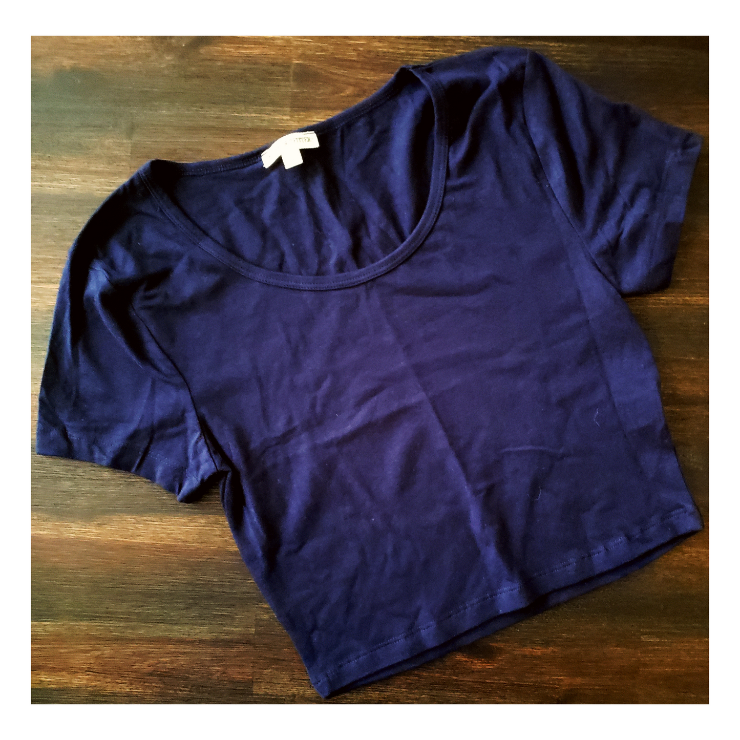 Basic Crop Top - Navy (NEW)